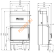 Каминная топка Hitze ALAQS54x39S