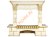 Портал Royal Flame Pierre Luxe шампань под очаг Dioramic 25 FX