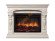 Электрокамин Electrolux Sphere Plus EFP/P-3320RLS с порталом Firelight Perfetto R 30, беленый дуб