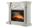 Электрокамин Electrolux EFP/P-3020LS с порталом Firelight Rome 30, беленый дуб