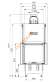 Каминная топка Hitze Trinity 54x54x53G