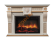 Электрокамин Electrolux EFP/P-3020LS с порталом Firelight Vittoriano 30, беленый дуб с патиной