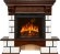Электрокамин Royal Flame Pierre Luxe темный дуб/ белый с очагом Vision 23 EF LED FX