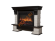 Электрокамин Electrolux EFP/P-3020LS с порталом Firelight Forte 30S, камень белый, темный дуб