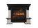 Электрокамин Electrolux EFP/P-3020LS с порталом Firelight Forte 30S, камень белый, темный дуб