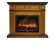 Электрокамин Electrolux Sphere Plus EFP/P-2720RLS с порталом Firelight Bianco 25, орех