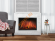 Электрокамин Electrolux EFP/P-3020LS с порталом Firelight Loft 30, камень белый, белая эмаль