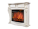 Электрокамин Electrolux Sphere Plus EFP/P-3320RLS с порталом Firelight Ovatio 30, беленый дуб