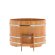 Купель для бани BentWood круглая из сращённой лиственницы, D1,5 м