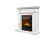 Электрокамин Electrolux Classic EFP/P-1020LS с порталом Firelight Bianco Classic, белый