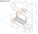 Каминная облицовка Лион 800 угловая 90°
