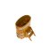 Купель для бани BentWood овальная из лиственницы Рустик, 0,59х1,06 м