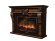 Электрокамин Electrolux EFP/P-3020LS с порталом Firelight Vittoriano 30, темный дуб с патиной