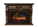 Электрокамин Electrolux EFP/P-3020LS с порталом Firelight Vittoriano 30, темный дуб с патиной